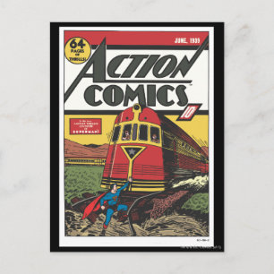 Action Comics - June 1939 Postcard