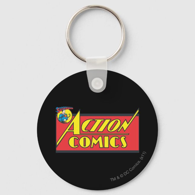 Action Comics - Superman Key Ring (Front)