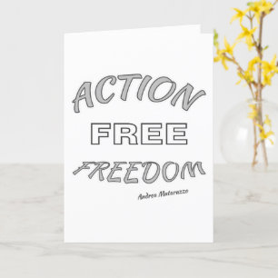 Action Free Freedom Card