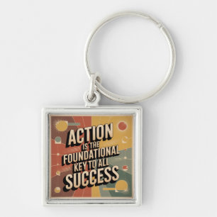 Action Is The Foundational Key To All Success Ring