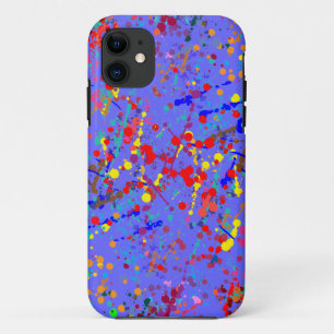 Action Painting Splatter Art iPhone 11 Case