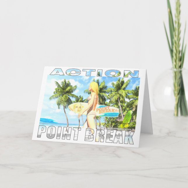 Action - Point Break 01    Note Card (Front)