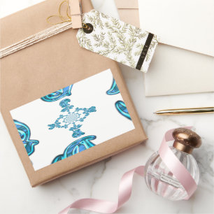 Action Retro Vintage Hakuna Matata Blue Gift.png Rectangular Sticker