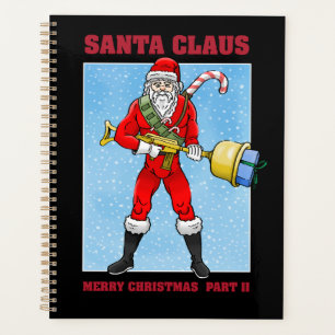 Action Santa is ready for Christmas Planner