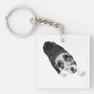 Action Walk Dog Encourages Every Holiday Commute Key Ring