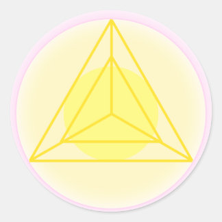 Action With Love Sigil Classic Round Sticker