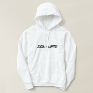Action Words Motivational Text DesignT-Shirt Hoodie