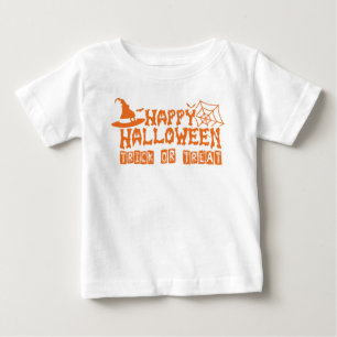 Actious Happy Halloween Trick or treat, Baby T-Shirt