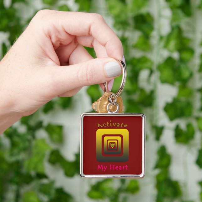 Activate My Heart Key Ring (Hand)