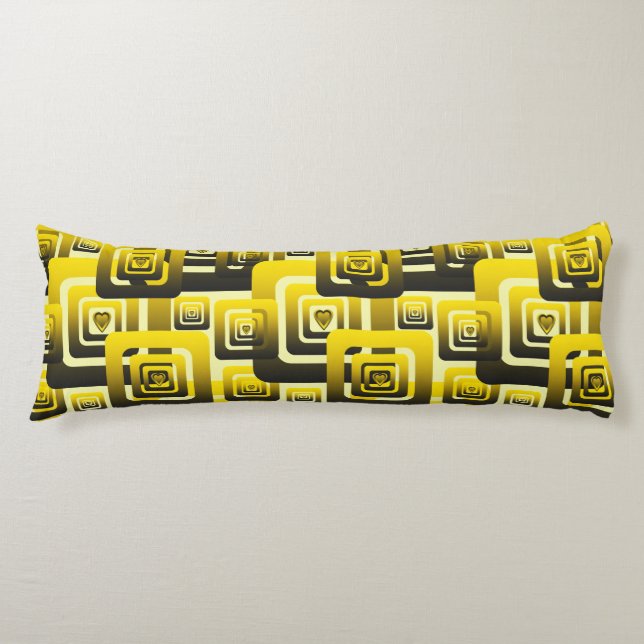 Activate My Heart Pattern Body Cushion (Front)