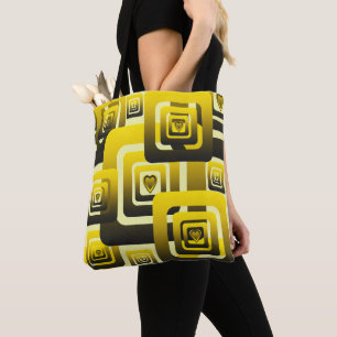 Activate My Heart Pattern Tote Bag