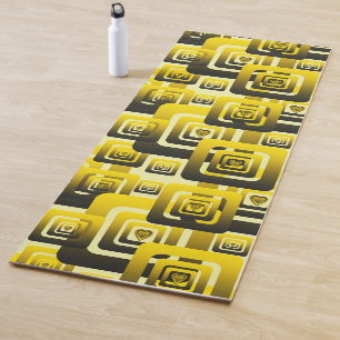 Activate My Heart Pattern Yoga Mat