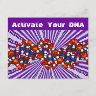 Activate  your  DNA  postcard