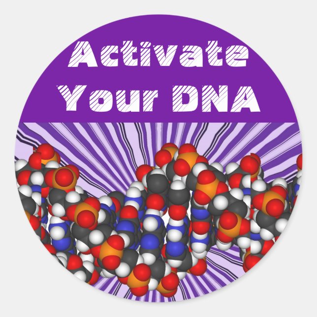 Activate  your  DNA  stickers (Front)