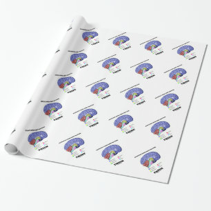 Activate Your Grey Matter Think (Anatomical Brain) Wrapping Paper