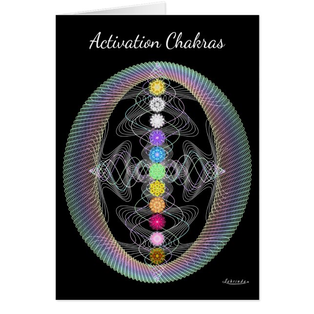 Activation Chakras (Front)