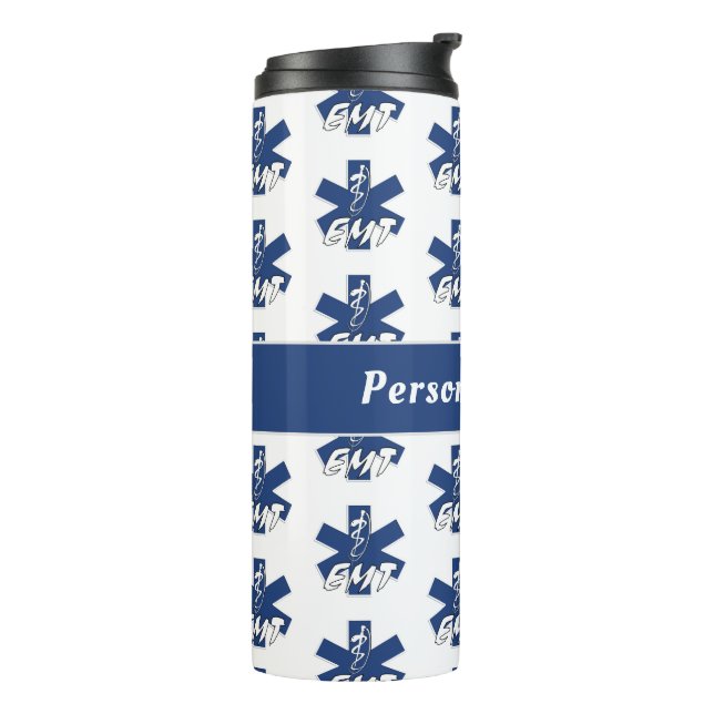 Active EMT Star Logo   Thermal Tumbler (Rotated Left)