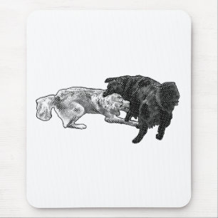Active Friends, Spotted Focus Pad Mouse Pad