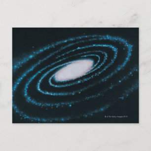 Active Galaxies Postcard