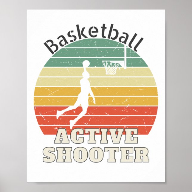 Active Shooter Basketball 1  Poster (Front)