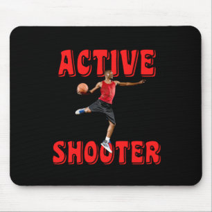 Active Shooter Basketball 4  Mouse Pad