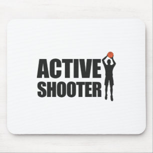 Active Shooter Basketball Player Basketball Active Mouse Pad
