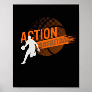 Active Shooter Basketball Poster