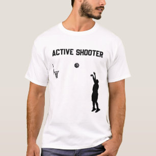 Active Shooter Sketll Lovers Men Women 1 T-Shirt