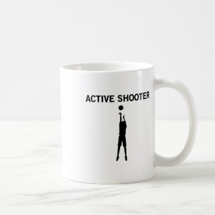 Active Shooter Sketll Lovers Men Women 2 Coffee Mug