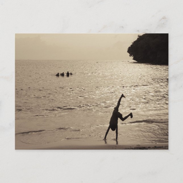 active silhouette postcard (Front)