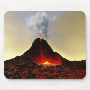 ACTIVE VOLCANO MOUSEPAD