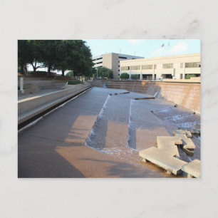 Active Water Pool - Fort Worth Water Garden # 27 Postcard