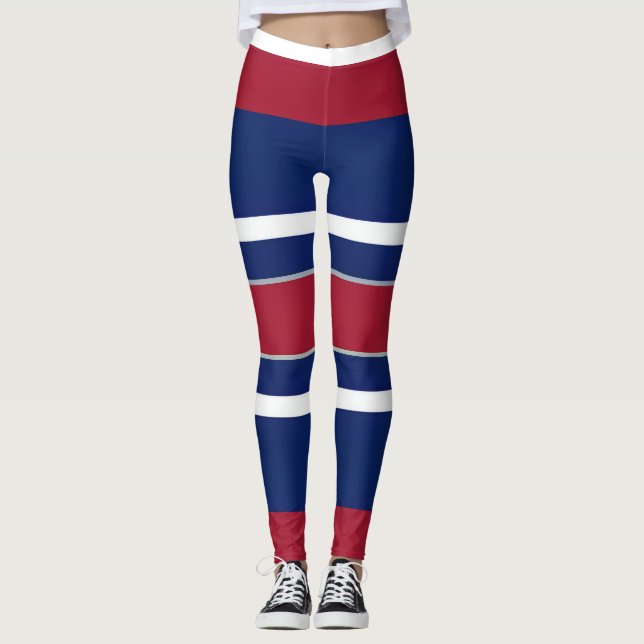 Activewear Leggings MID "TEAM COLOR #2" (Front)