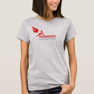 Activewear T-Shirt: Running with Eagles' Wings T-Shirt