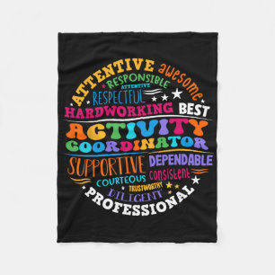 Activity Coordinator Istant Squad Professionals We Fleece Blanket