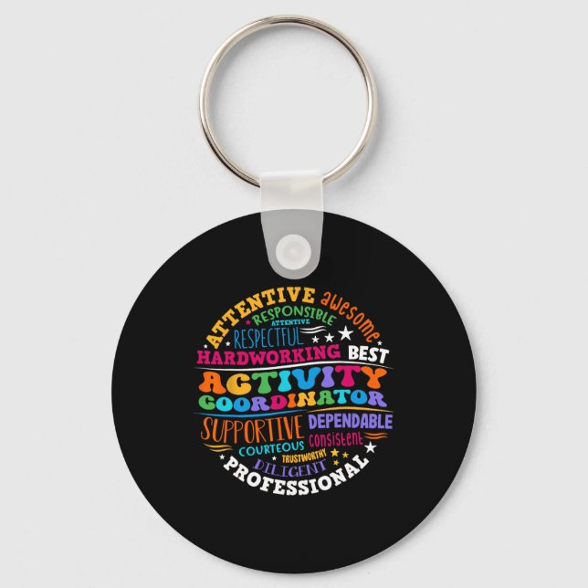 Activity Coordinator Istant Squad Professionals We Key Ring (Front)