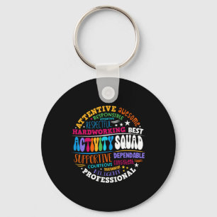Activity Squad Istant Team Professionals Week Dire Key Ring