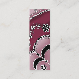 Actor Actress Skinny Business Card Template