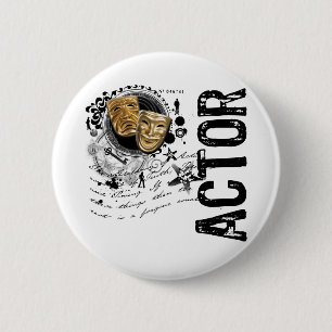Actor Alchemy of Acting 6 Cm Round Badge