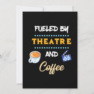 Actor Fuelled By Theatre Coffee Invitation