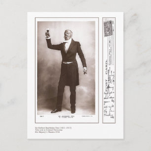 Actor Herbert Beerbohm Tree Postcard