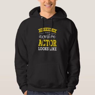 Actor Job Title Employee Funny Worker Profession A Hoodie