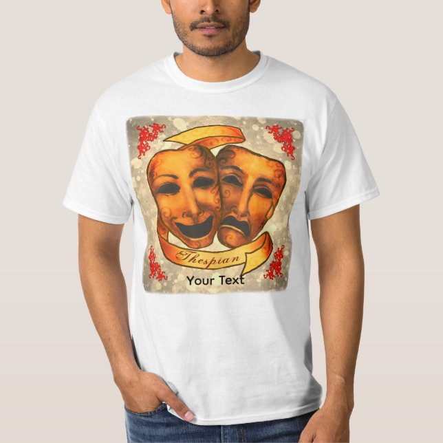 Actor Masks T-Shirt (Front)