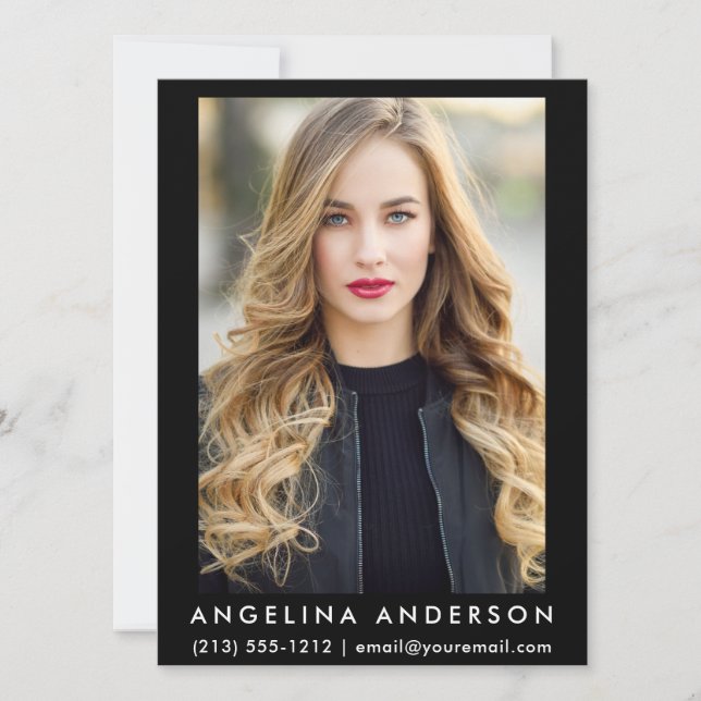 Actor Model Photo Card B (Front)