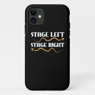 Actor Stage Left Stage Right iPhone 11 Case