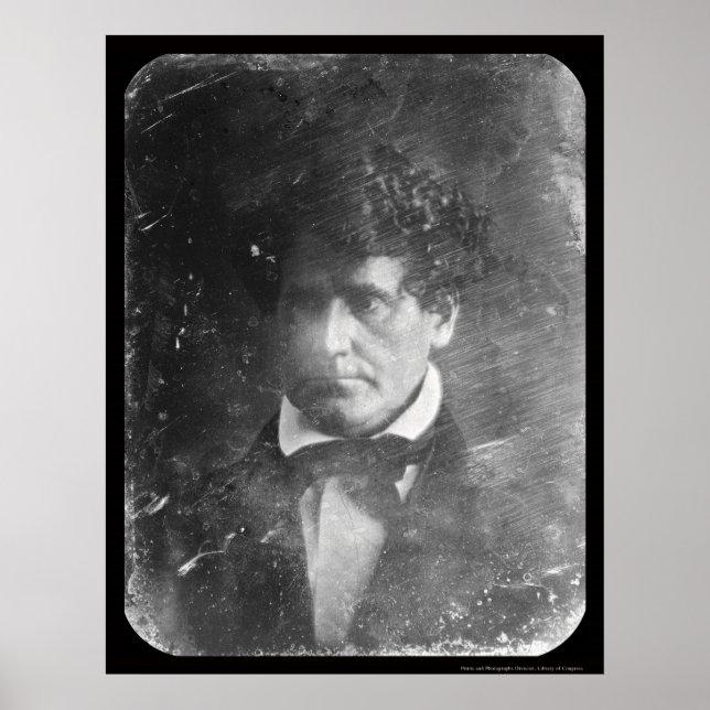 Actor Thomas Hamblin Daguerreotype 1848 Poster (Front)