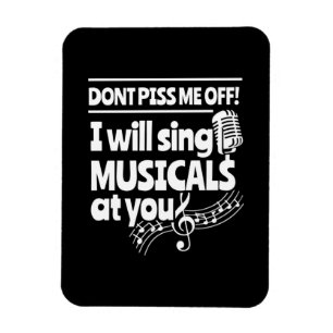 Actor Will Sing Musicals At You Magnet