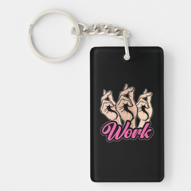 Actor Work Key Ring (Front)