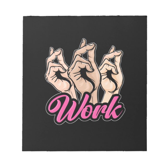 Actor Work Notepad (Front)