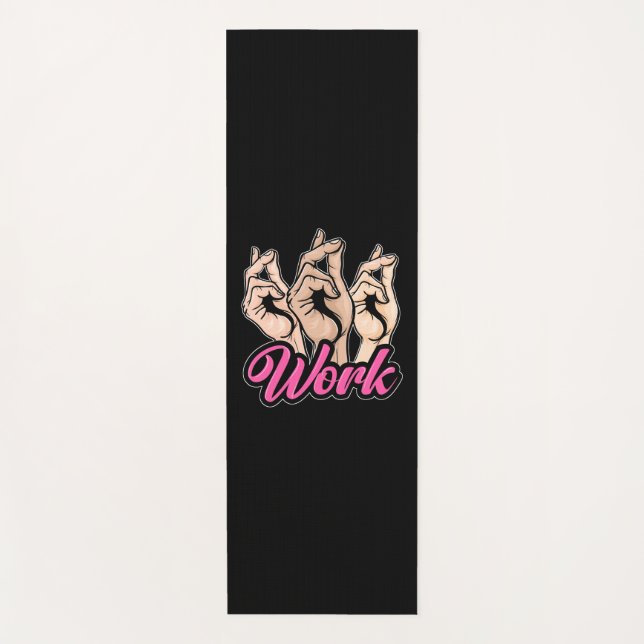 Actor Work Yoga Mat (Front)